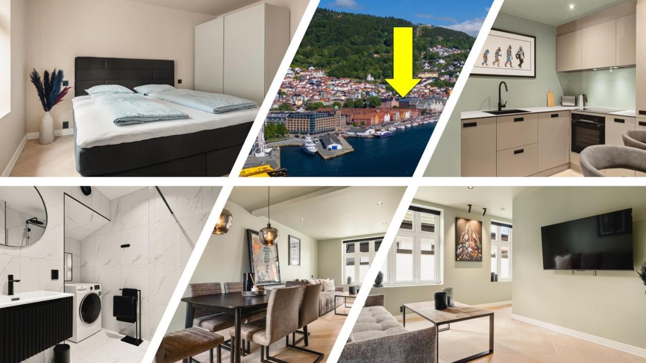 Apartamento Bryggen // Floyen Living Bergen Exterior foto